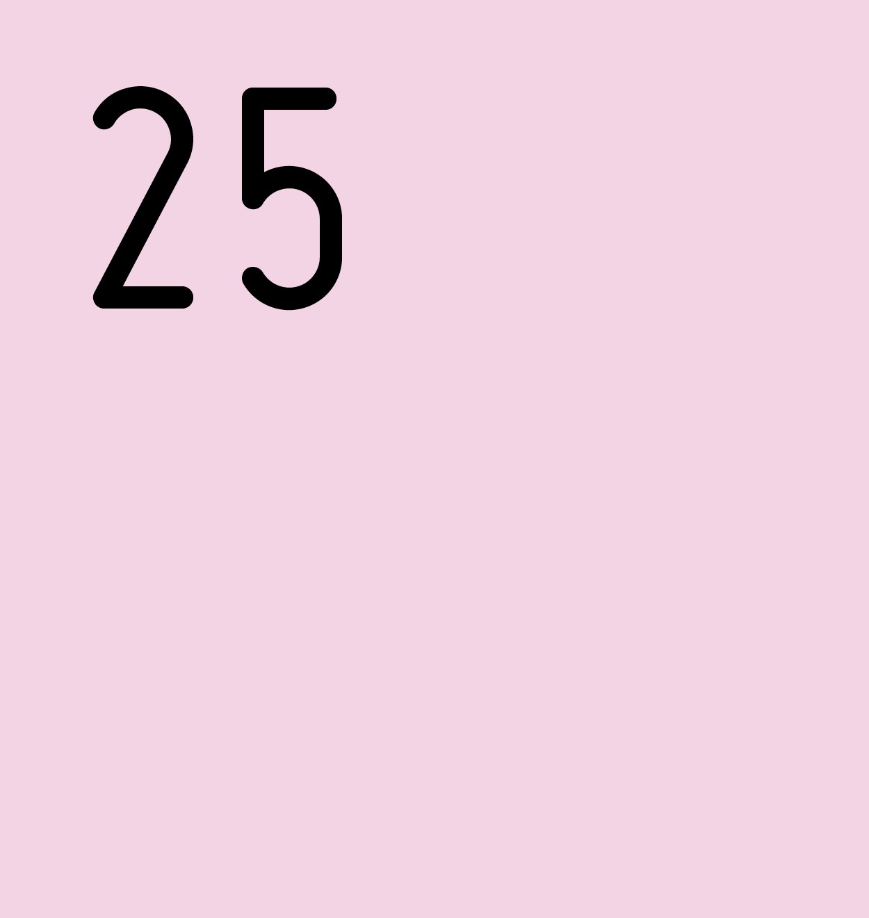 25 - bright pink
